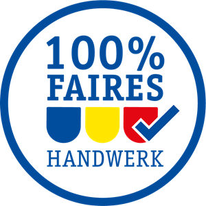 100% Faires Handwerk Siegel